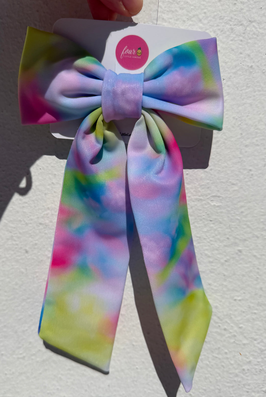 Tie Dye Swim Bow