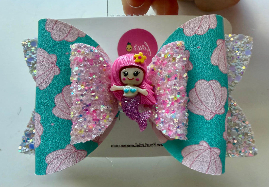 Mermaid Hair Don't Care Bow