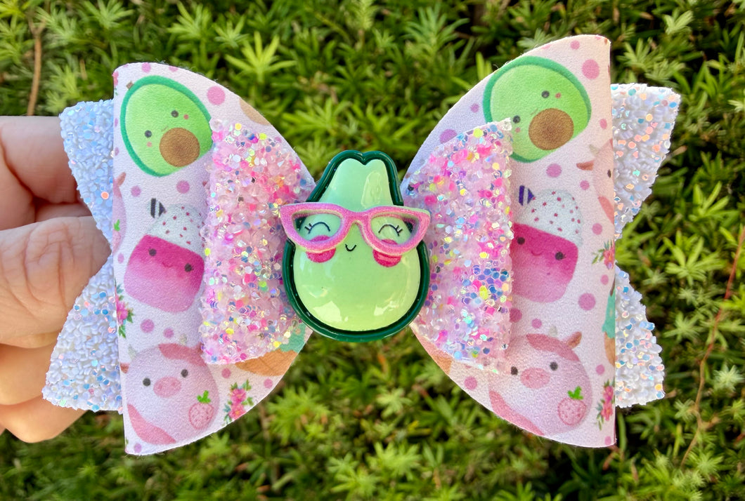 Avocado Squishy Bow