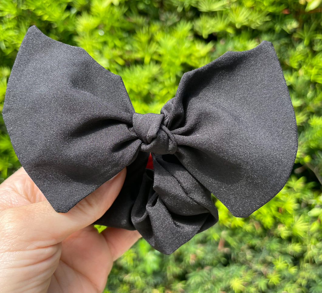 Black Bat Scrunchie