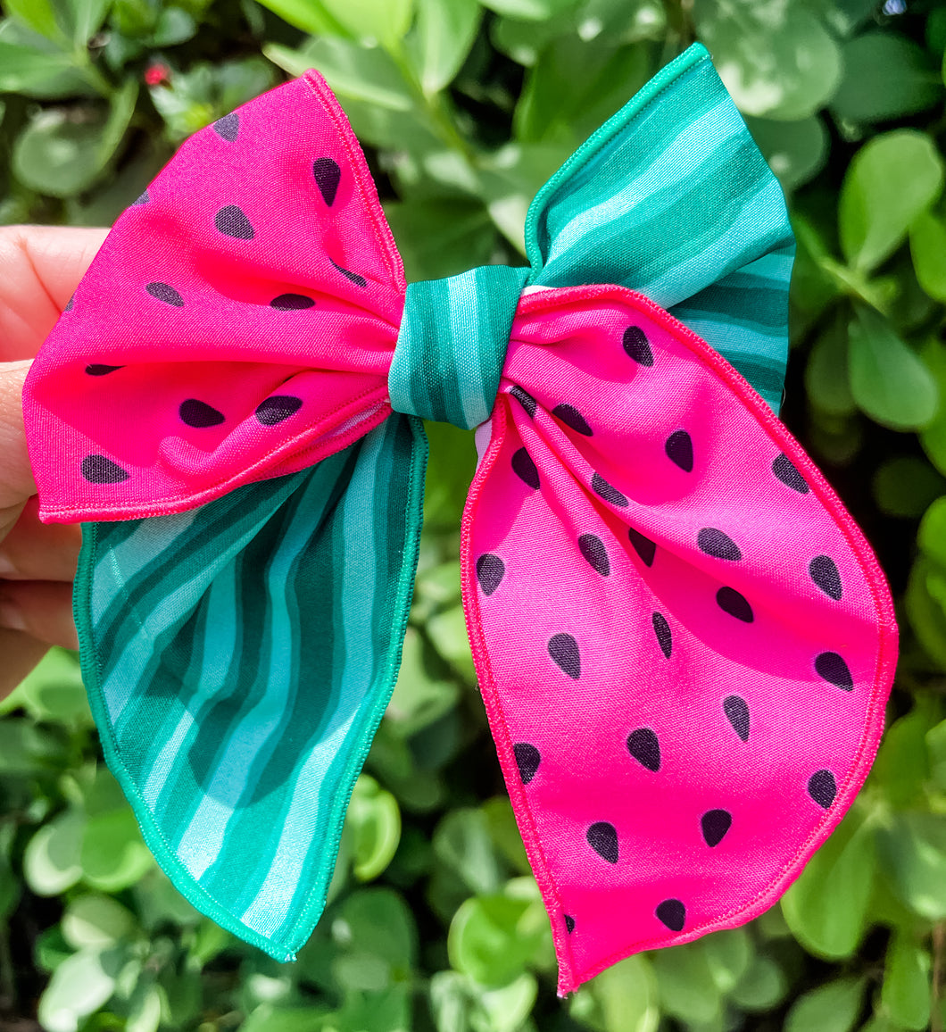 Pink Watermelon Bow