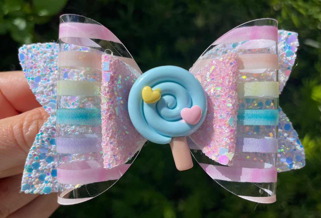 Lollipop Heart Bow
