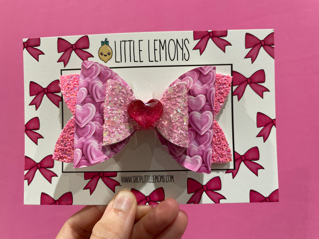 Pink Love Bow