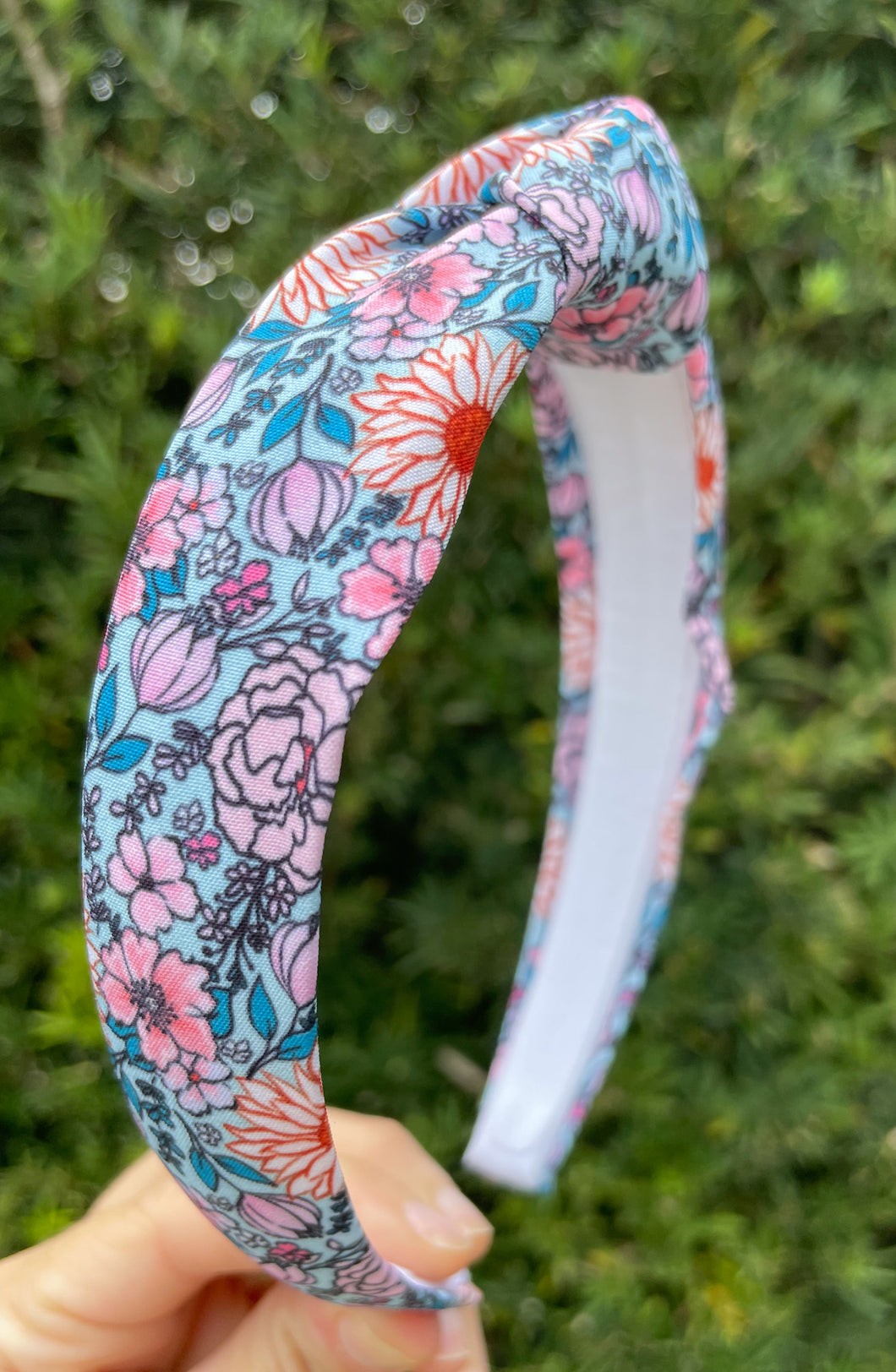 Vintage Floral Knotted Headband